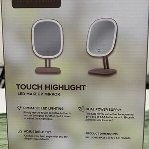 Touch Highlight LED Vanity Mirror